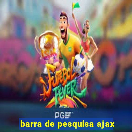 barra de pesquisa ajax